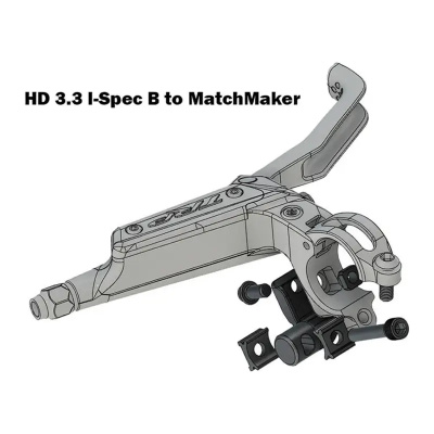 TRP Shifter Adapter HD 3.3 I-Spec B To SRAM MatchMaker RH