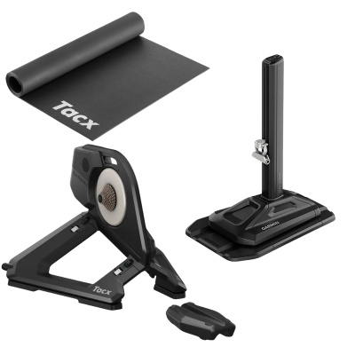 Tacx Neo 3M Smart Trainer with Tacx Alpine and Mat Bundle