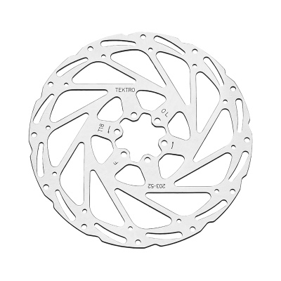 Tektro TR52 Disc Brake Rotor 1.8mm 6 Bolt 203mm