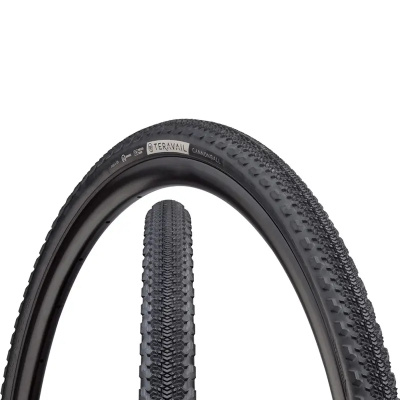 Teravail Cannonball 700c Tubeless Ready Folding Gravel/Race Light and Supple Fast Compound 60Tpi Casing