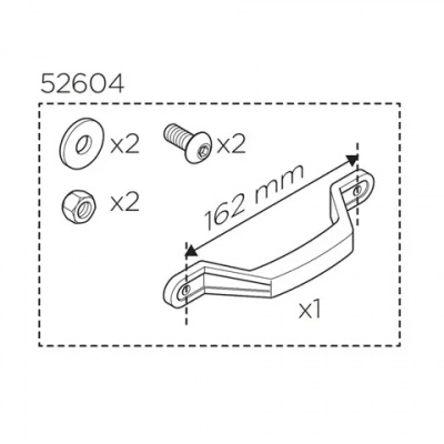 Thule RoundTrip Hard Handle Kit Revised