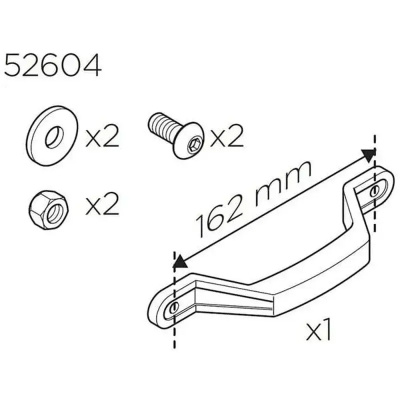 Thule RoundTrip Hard Handle Kit Revised