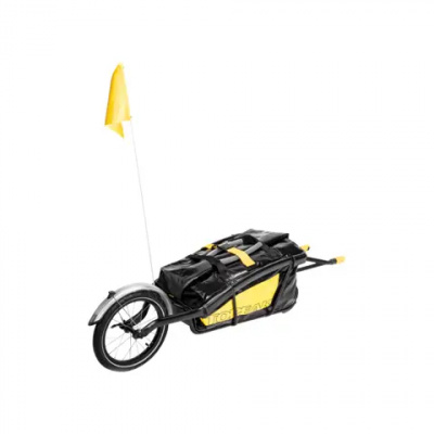 Topeak Journey Trailer Black/Yellow for 12mm axles