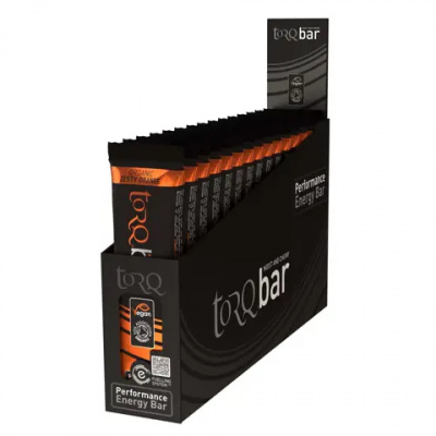 Torq Organic Energy Bar 15x 45g - Zesty Orange