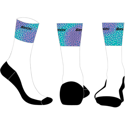 Trek Santini Trek-Unbroken XC Team Cycling Socks