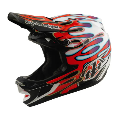 Troy Lee Designs D4 Composite MIPS Helmet Overspray