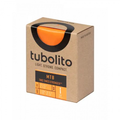 Tubolito Tubo MTB Presta Inner Tube in Orange 27.5 x 1.80-2.40