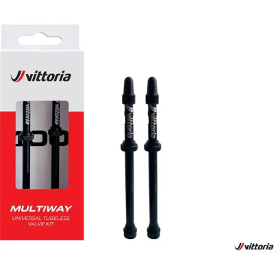 Vittoria Multiway Alloy 60mm Tubeless Valve Set