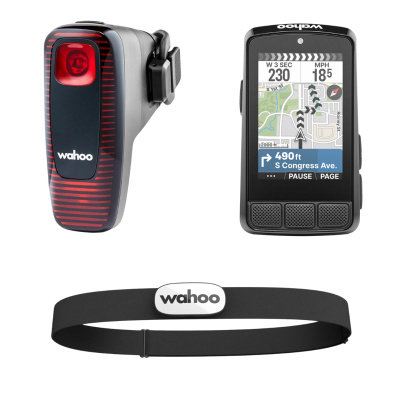 Wahoo ELEMNT Bolt 3 with TRACKR Radar and TRACKR HR Monitor Bundle
