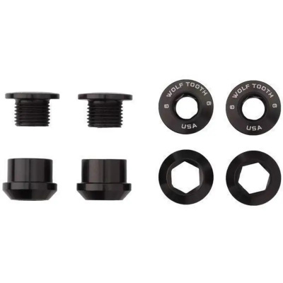 Wolf Tooth 1x Chainring Bolts And Nuts Set of 4