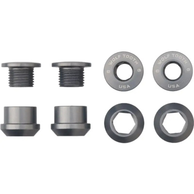 Wolf Tooth 1x Chainring Bolts And Nuts Set of 4
