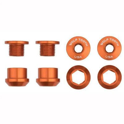 Wolf Tooth 1x Chainring Bolts And Nuts Set of 4