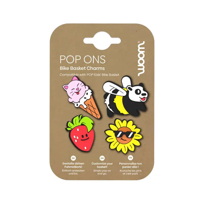 Woom POP Ons Summer Vibe Bike Basket Charms