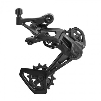 microSHIFT Sword Black Rear Derailleur 2x9/10 Speed Long Cage