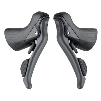 microSHIFT Sword Drop Bar Shifter Pair RH 10sp LH 2x in Black