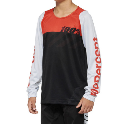 100% R-Core Long Sleeve Youth Jersey