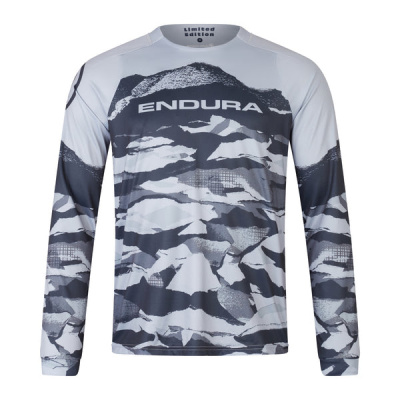 Endura Mountain Camo Ltd Printed L/S Tee