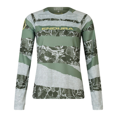 Endura Patchwork Women's Ltd Printed L/S Tee