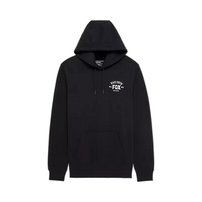 Fox Slogan Fleece Pullover Hoodie