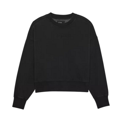 Fox Womens Wordmark OV Fleece Crew