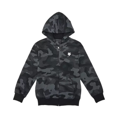 Fox Youth Fox Head Camo Fleece Zip