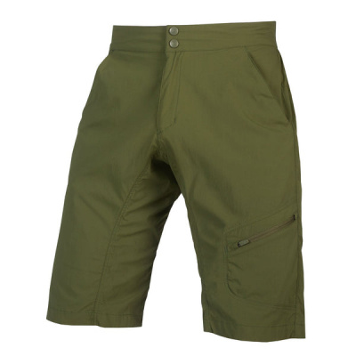 Endura Hummvee 3/4 Mountain Bike Shorts With Liner - Tonal Olive, Large