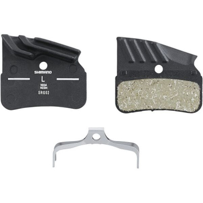 Shimano Spares N03A Resin Disc Brake Pads with Cooling Fins