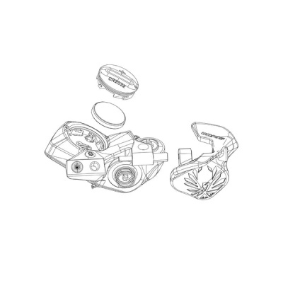 SRAM AXS Pod Bridge Clamp Left