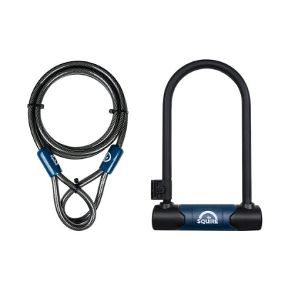 Squire Nevis 230 Shackle D-Lock Kit with Cable