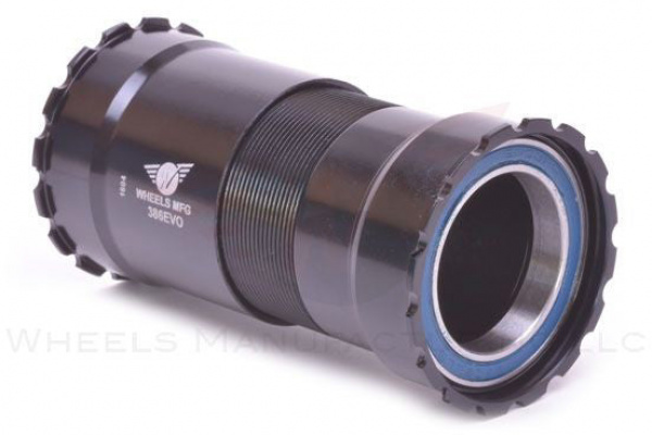 Wheels Manufacturing 386EVO Threaded Bottom Bracket - ABEC-3, 30mm
