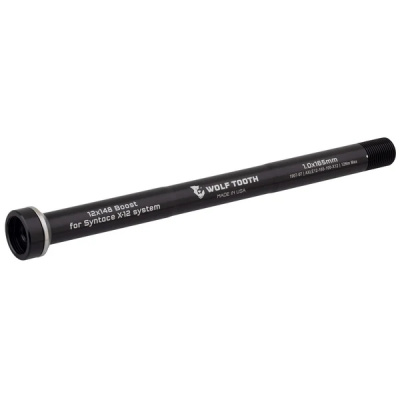 Wolf Tooth Rear Thru Axle 1.0 x 165mm for X12 Boost 12 x 148mm