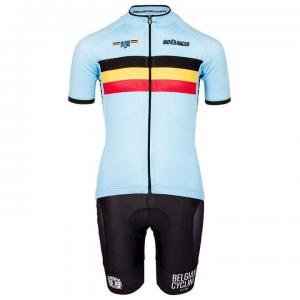 BELGIAN NATIONAL TEAM 2022 Children's Kit (cycling jersey + cycling shorts)