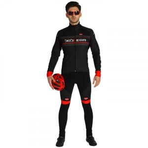 BOBTEAM Scatto Set (winter jacket + cycling tights) for men