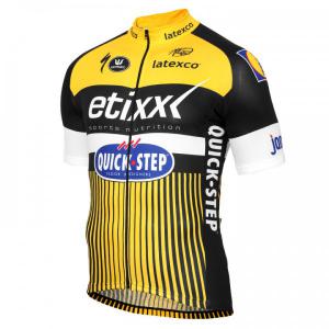 ETIXX-QUICK STEP TDF Edition yellow 2016 Short Sleeve Jersey for men