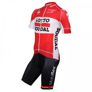 LOTTO SOUDAL PRR 2016 Set (cycling jersey + cycling shorts) for men
