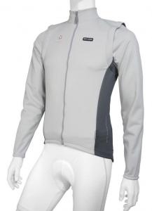 Nalini Basic Wind Jacket light grey Cycling Jacket for men