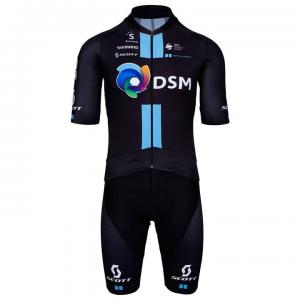 TEAM DSM Aero Pro Team 2021 Set (cycling jersey + cycling shorts) for men