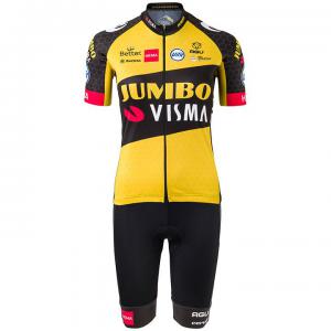 TEAM JUMBO-VISMA 2021 Women's Set (cycling jersey + cycling shorts)