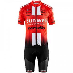 TEAM SUNWEB 2019 Children's Kit (cycling jersey + cycling shorts)