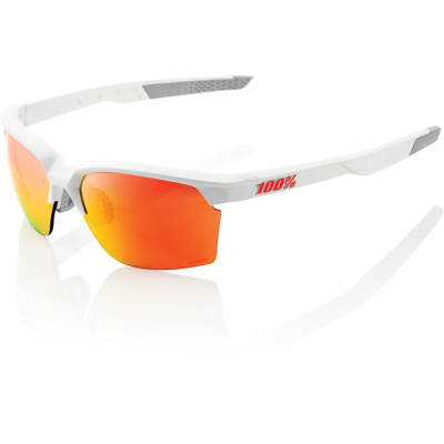 100% Sportcoupe HiPer Mirror Red Lens Cycling Sunglasses