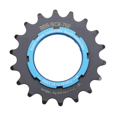 BBB BCR-70E E-Bike Sprocket 18T Bosch Boost Option