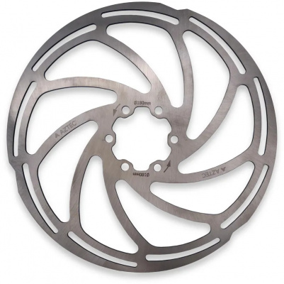 Aztec Stainless Steel Fixed 6-Bolt Disc Rotor