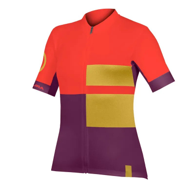 Endura FS260 Print Womens Short Sleeve Cycling Jersey