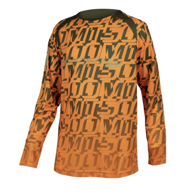 Endura MT500 Kids Long Sleeve Print Jersey Ltd