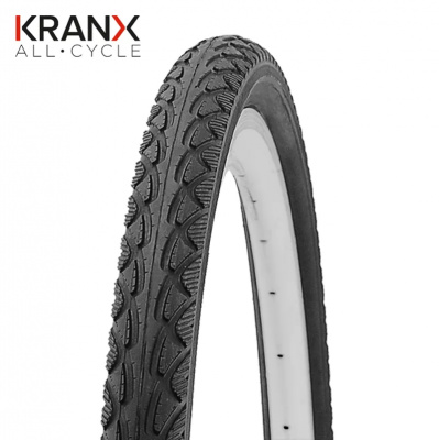 KranX Pioneer 700c Wired Hybrid Trail Tyre
