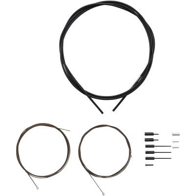 Shimano Road Gear Cable Set Polymer Coated Inners