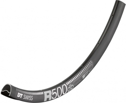 DT Swiss R 500 DB 24 Hole Presta-Drilled Disc Brake 700c Wheel Rim