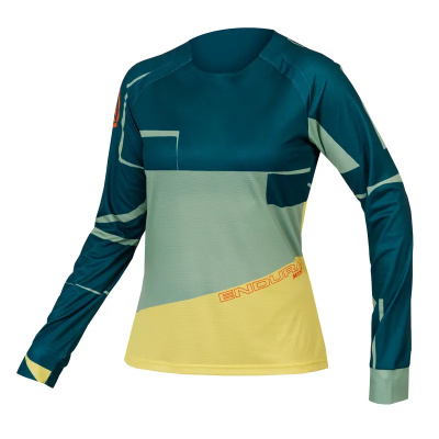 Endura MT500 Womens Long Sleeve Print T-Shirt Ltd