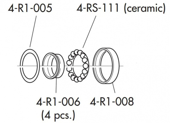 Fulcrum RS-150 Hub Kit USB