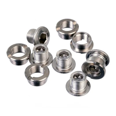 ID Stainless Chainring Bolts Double M8 0.75 Stainless Steel Hex Fitting